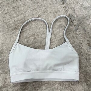 Lululemon Athletica White Sports Bra